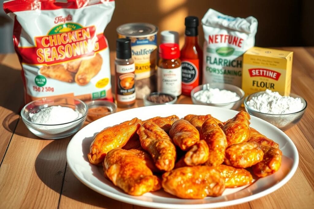 Ingredients for Crispy Griddle Wings Ingredients for Crispy Griddle Wings