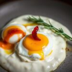 Jammy Eggs With Chili Butter And Garlic Yogurt