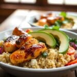 Meal Prep Baked Lime Chicken Bowls