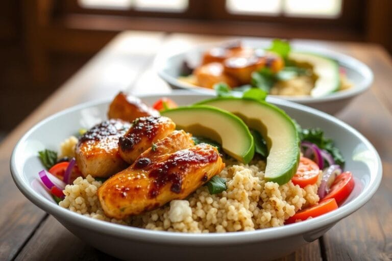 Meal Prep Baked Lime Chicken Bowls