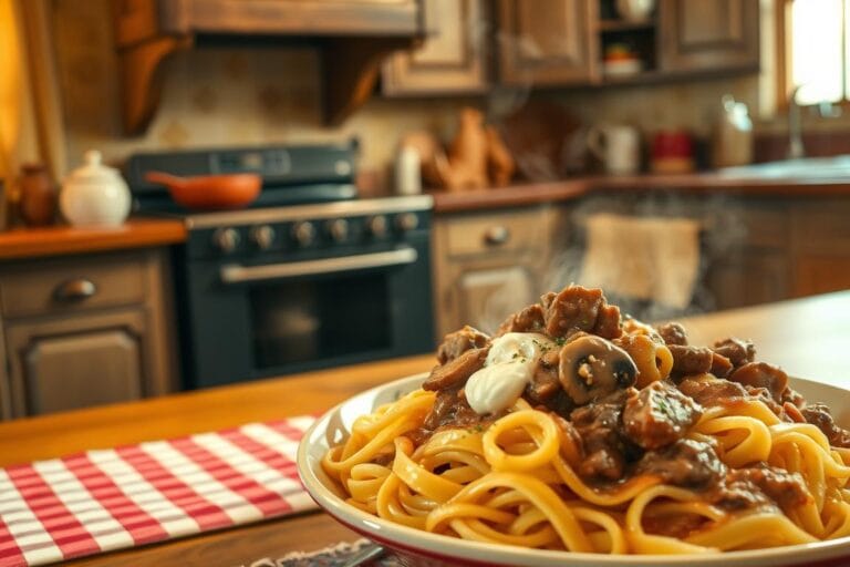 Old Fashioned Beef Stroganoff Recipe