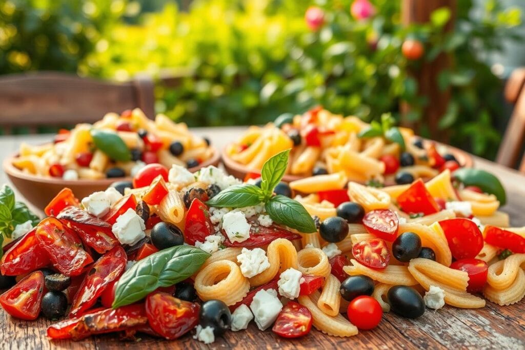 Pasta salad variations