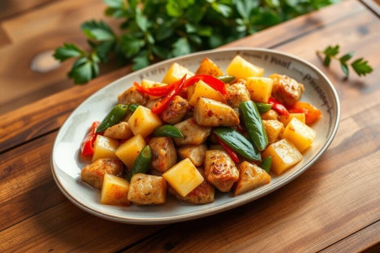 Pineapple Chicken Stir Fry