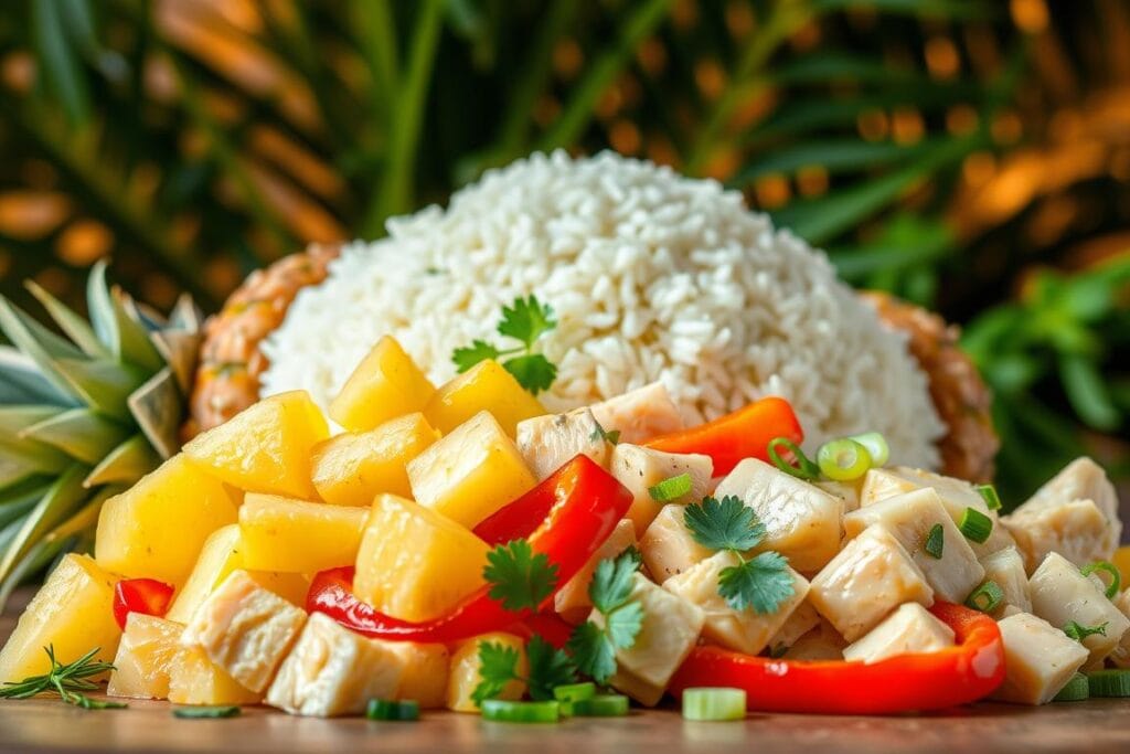 Pineapple chicken rice ingredients Pineapple chicken rice ingredients