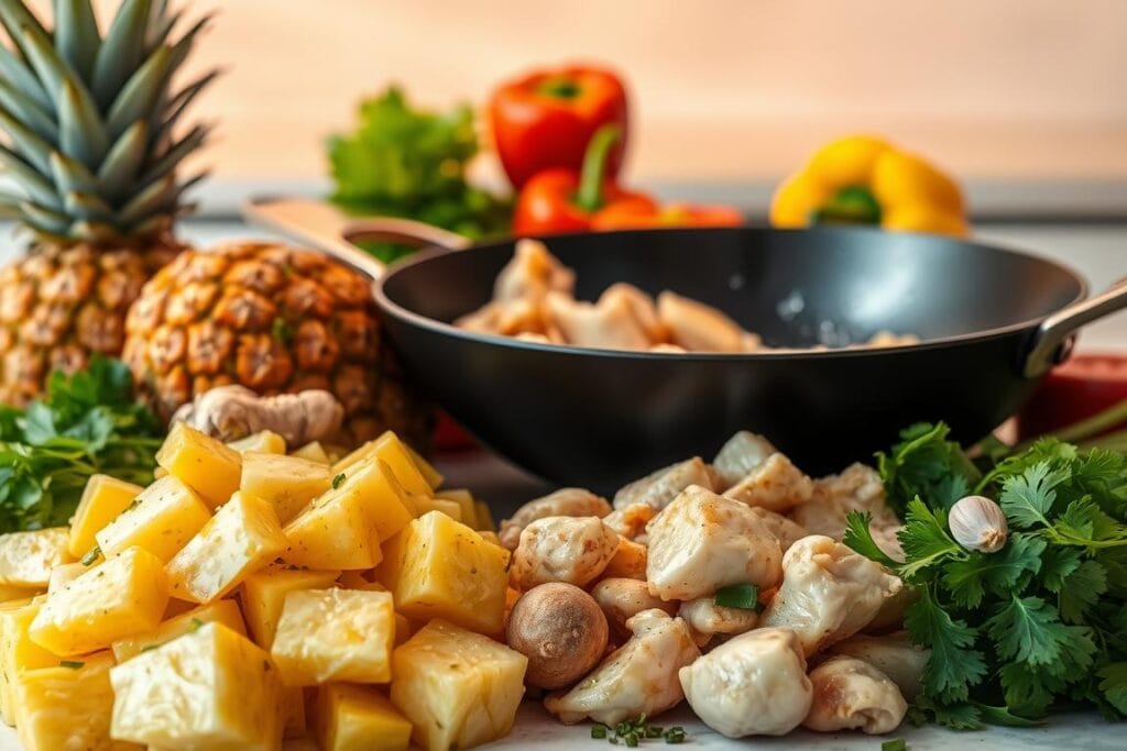 Pineapple chicken stir fry ingredients Pineapple chicken stir fry ingredients