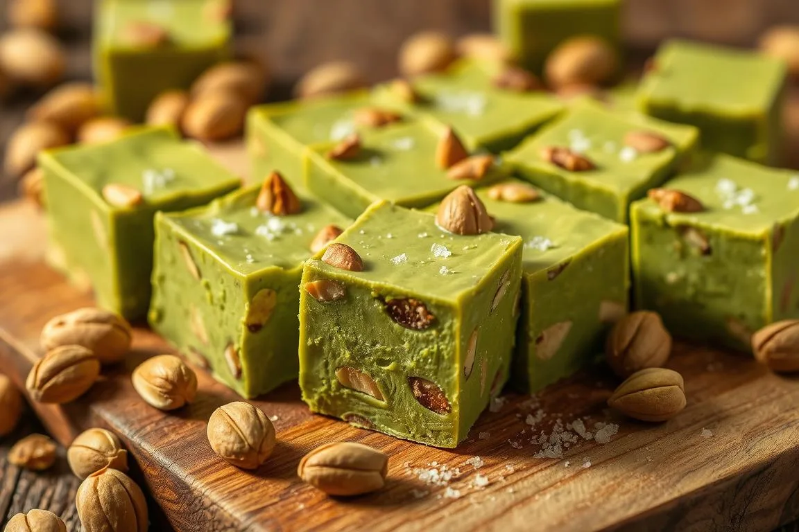 Pistachio Fudge