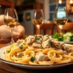 Rotisserie Chicken Alfredo