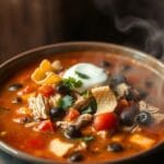 Slow Cooker Chicken Tortilla Soup