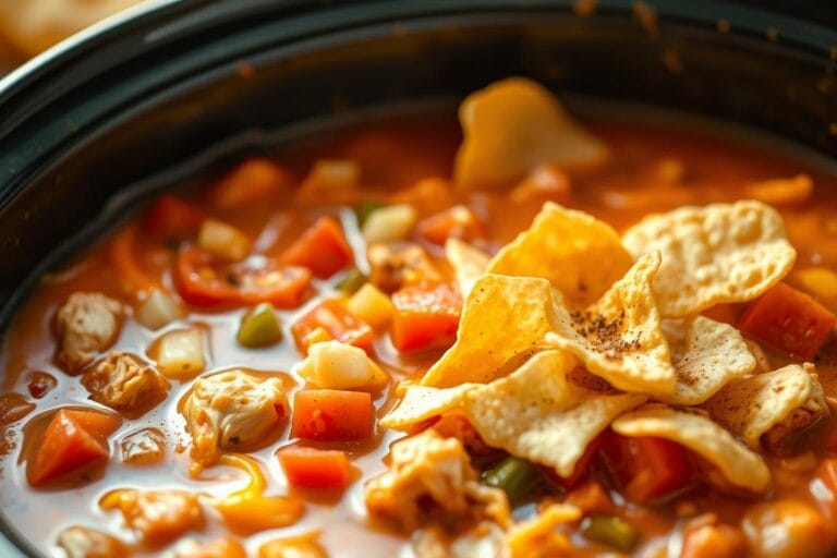 Slow Cooker Nacho Soup
