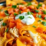 Tortilla Chip Enchiladas