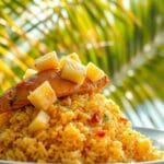 Tropical Pineapple Chicken Rice Delight