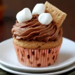 Mohamed Ayad's Cinnamon Graham S’more Cupcakes Recipe