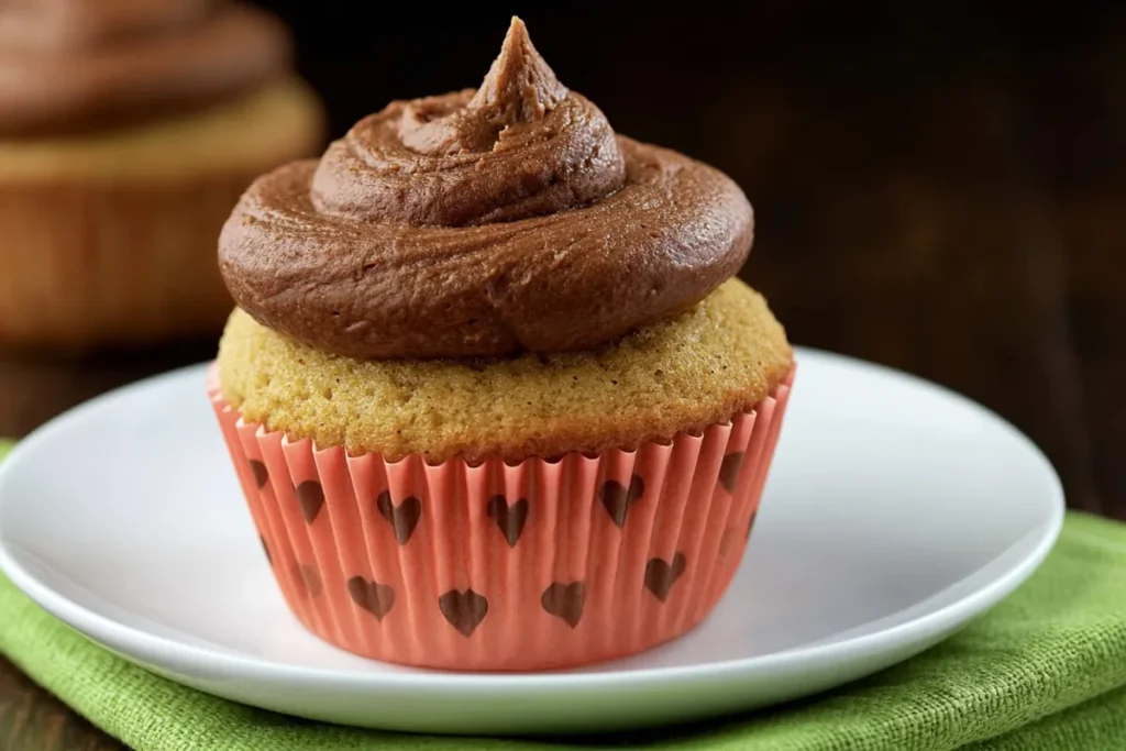 Cinnamon Graham S’more Cupcakes for a Cozy Indoor Treat 5 Cinnamon Graham S’more Cupcakes with chocolate frosting and marshmallow filling