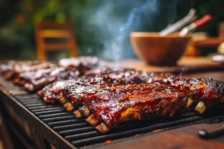 BBQ Ribs On The Grill