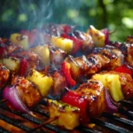 Bbq Pineapple Chicken Kabobs