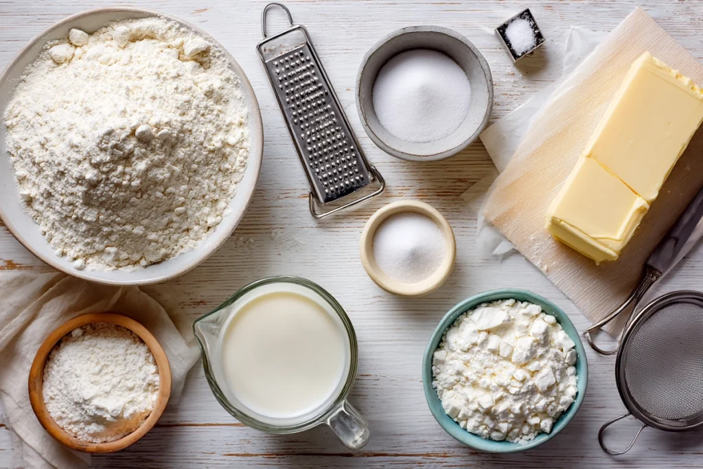 Buttermilk Scones Ingredients