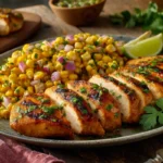 Cilantro Lime Chicken and Corn