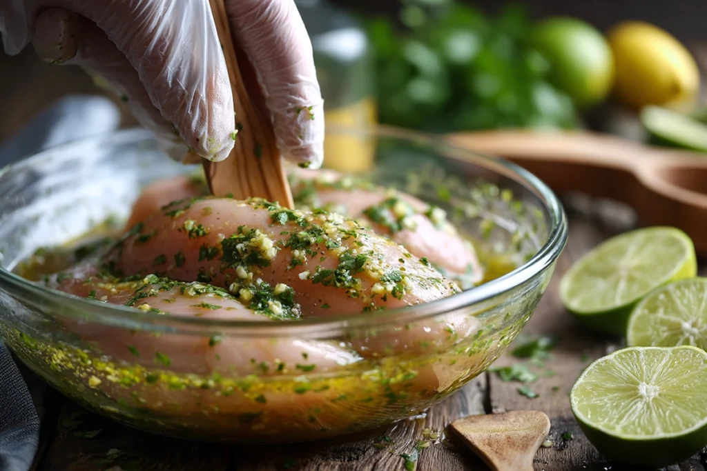 Cilantro Lime Chicken and Corn Step-by-Step Preparation