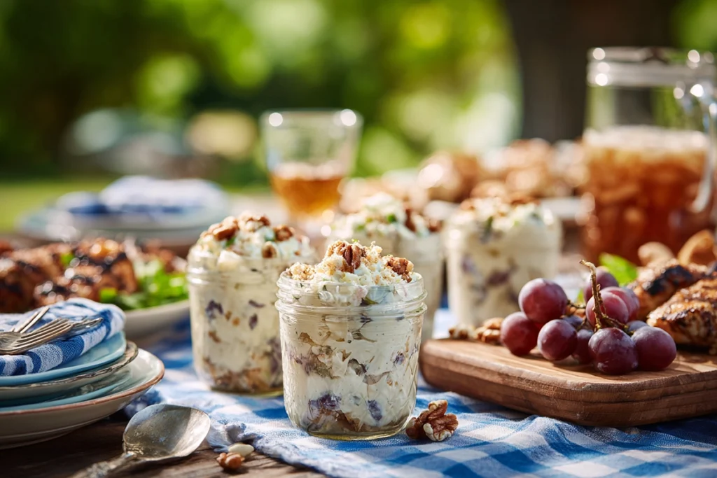 Creamy Grape Salad Serving Suggestion