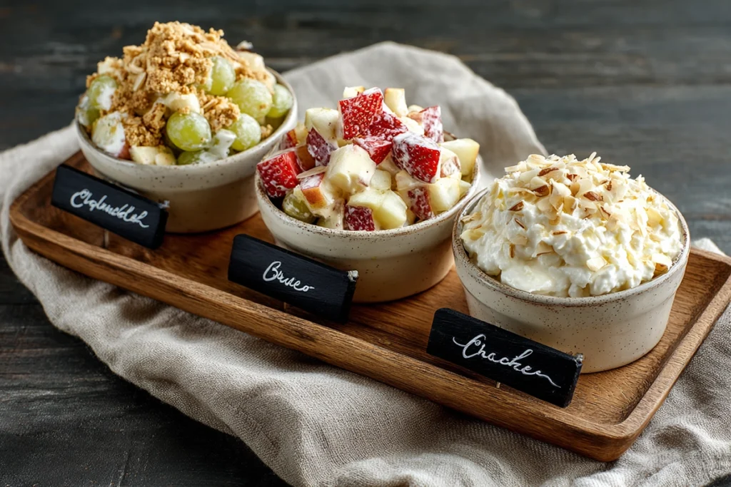 Creamy Grape Salad Variation Options