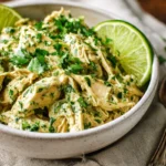 Easy Crockpot Cilantro Lime Chicken