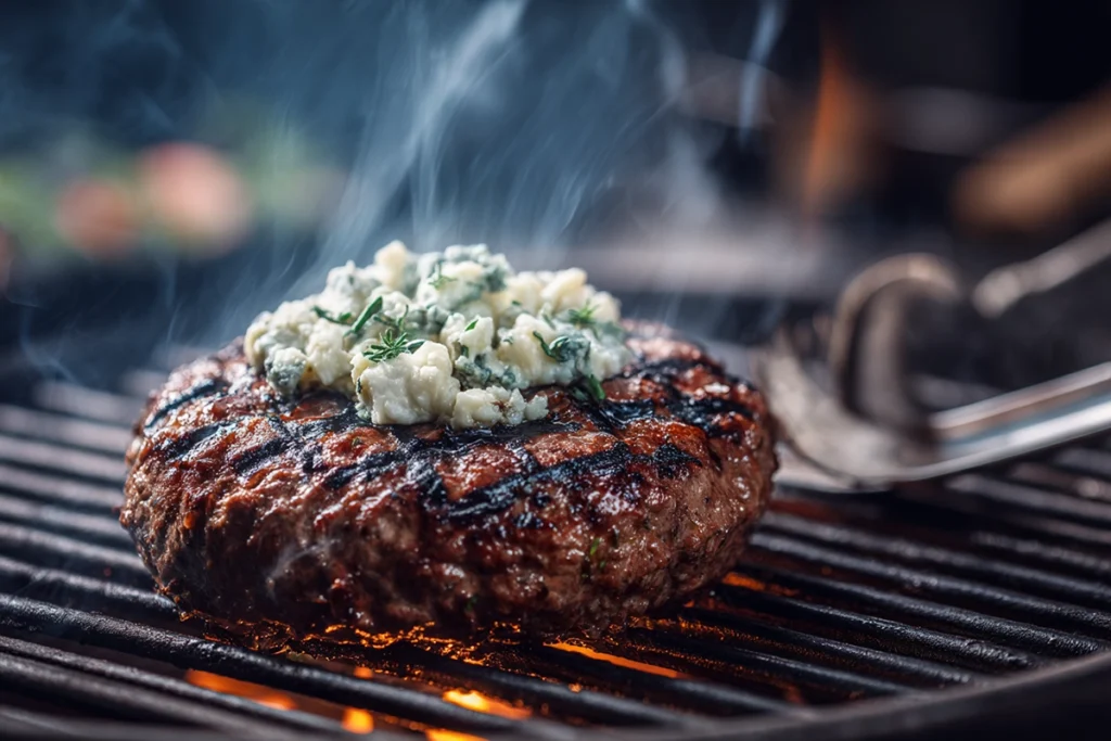 Jalapeno Burgers With Gorgonzola Cooking the Burger Just Right