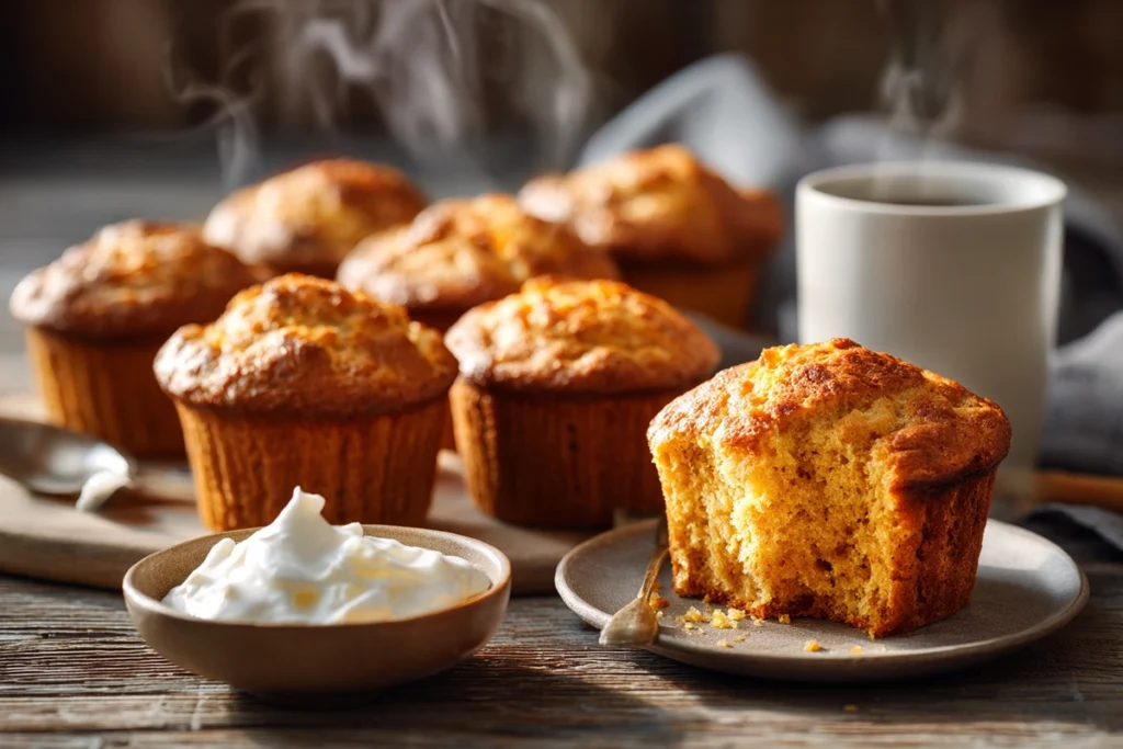 Muffins With Greek Yogurt: Moist, Flavorful, and Better for You
