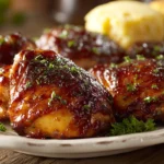 Slow Cooker Bbq Chicken Thighs