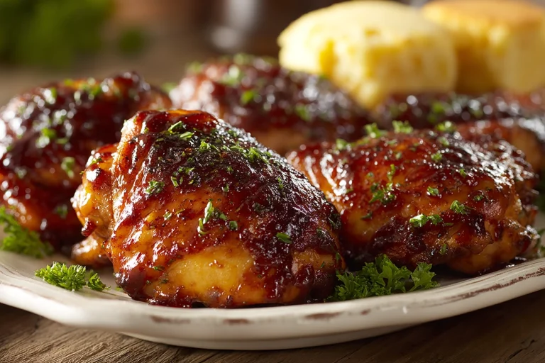 Slow Cooker Bbq Chicken Thighs