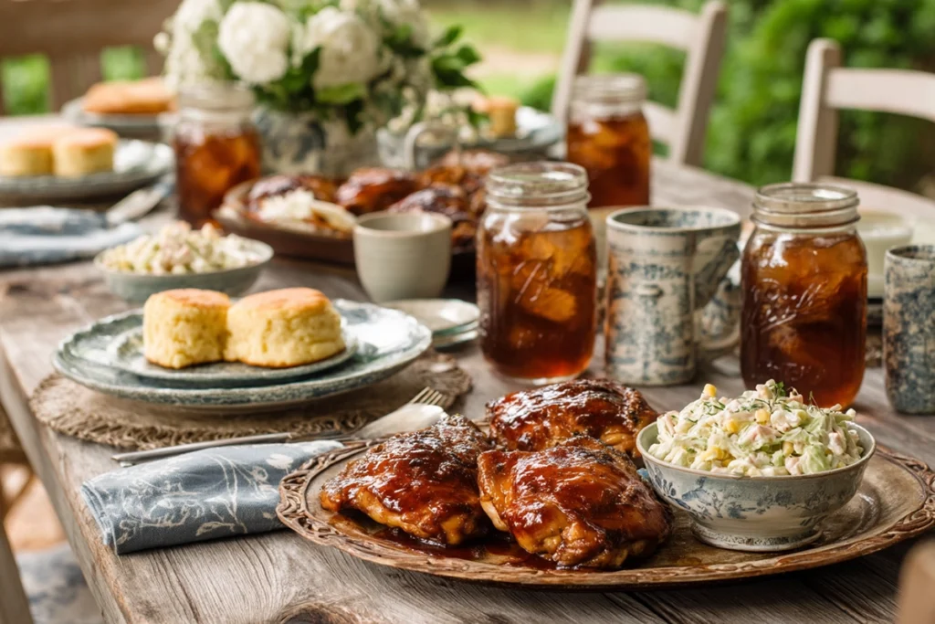 Slow Cooker Bbq Chicken Thighs Serving Suggestions