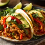 Slow Cooker Fajita Salsa Chicken