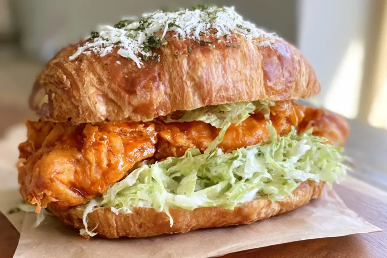 Mohamed Ayad's Chicken Caesar Croissant Sandwich Recipe