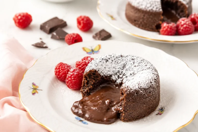 Chocolate Lava Cake with a Soft Molten Center 6 Mohamed Ayad's Chocolate Lava Cake Recipe