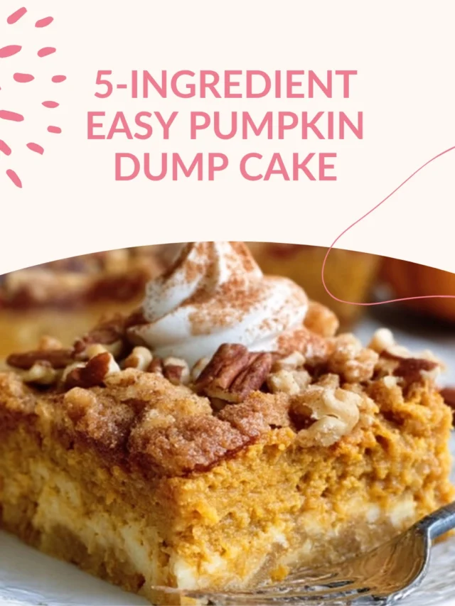 Easy Pumpkin Dump Cake Recipe