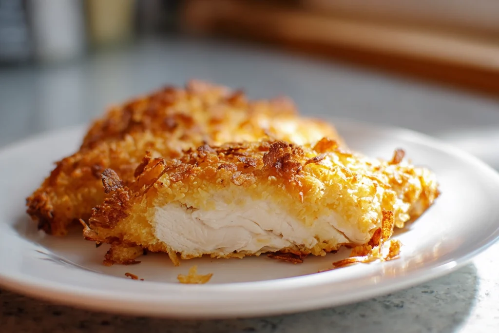 Potato Chip Chicken Recipe That Feels Like Home 10 Potato Chip Chicken Recipe served hot with crispy coating