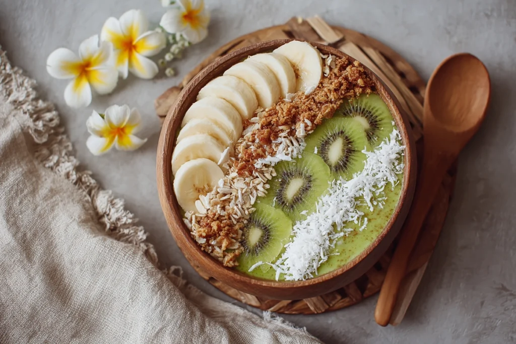 Aloha Tropical Smoothie Creative Serving Smoothie Bowl Variation