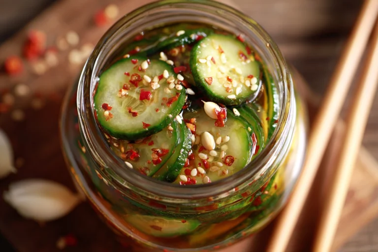 Asian Pickled Cucumbers