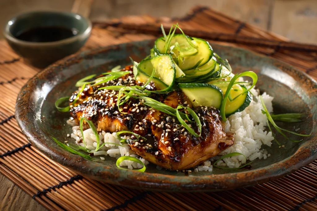 Asian Pickled CucumbersServing Suggestion