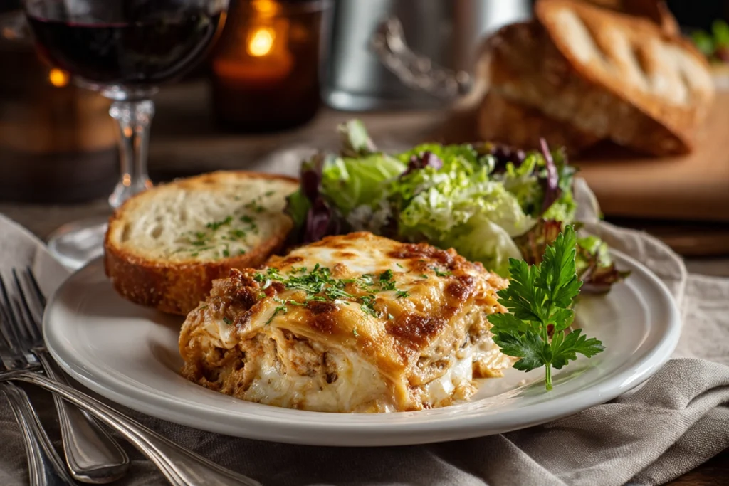 Cheesy Skillet Lasagna Serving Suggestions