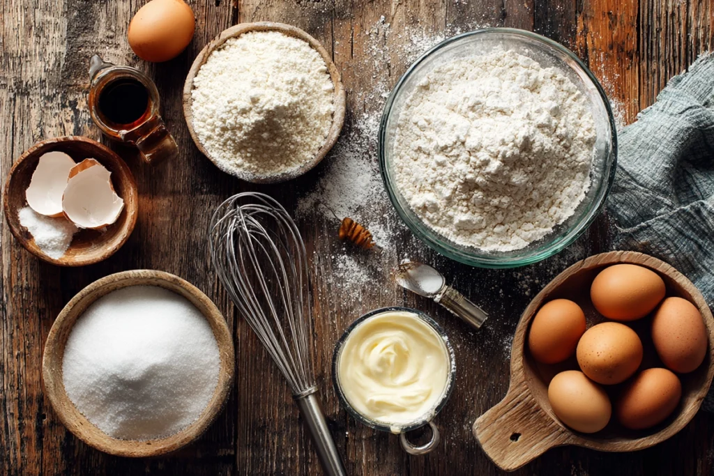 Funnel Cake Ingredients