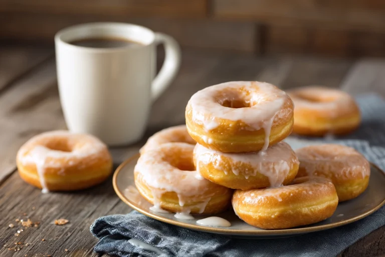 Homemade Glazed Doughnuts