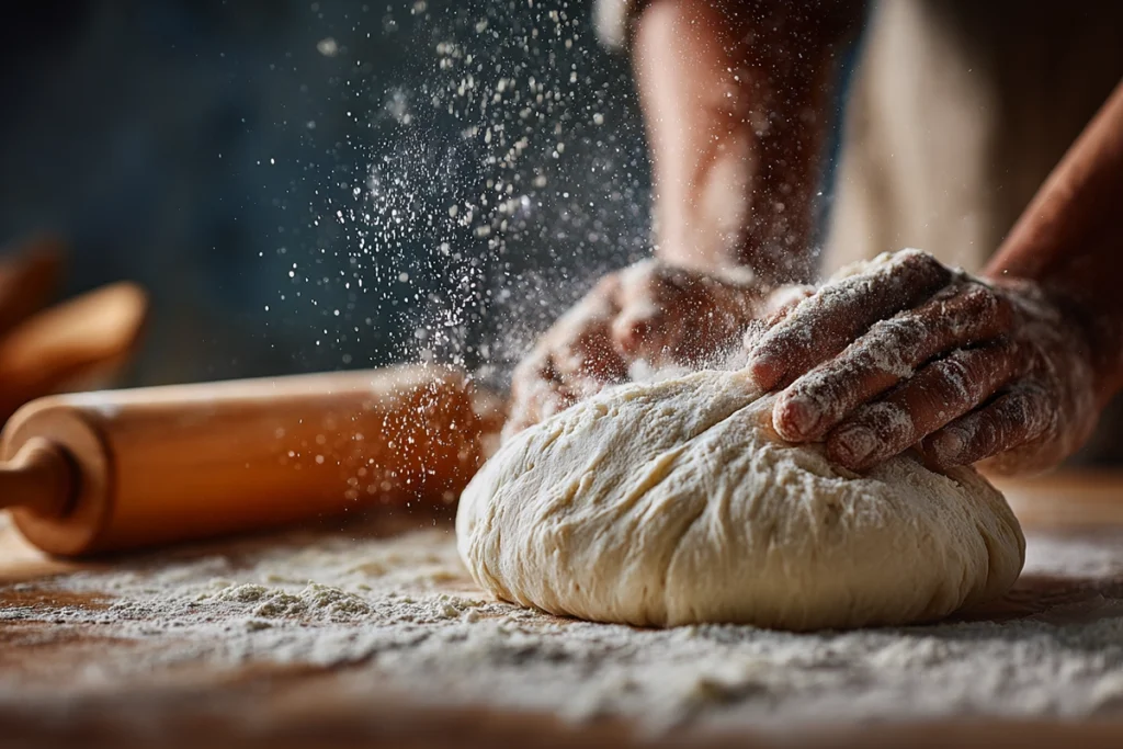 Homemade Glazed Doughnuts Step-by-Step Dough Preparation