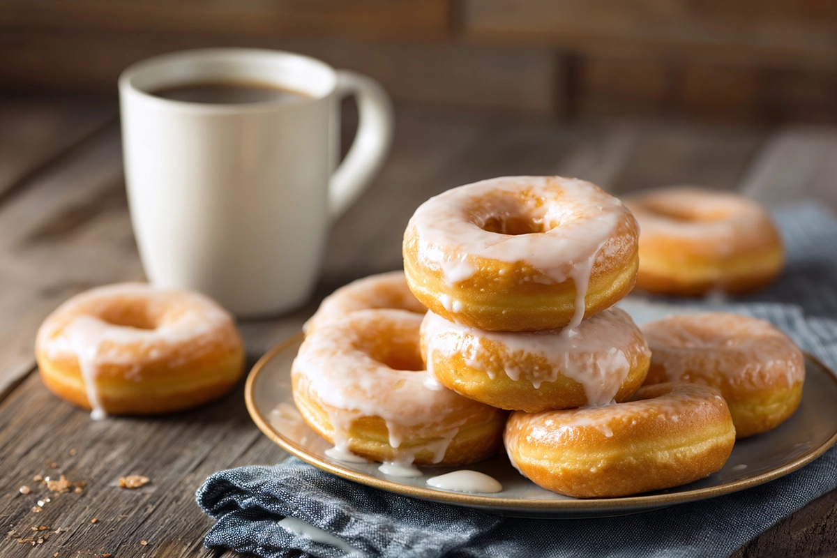 Homemade Glazed Doughnuts