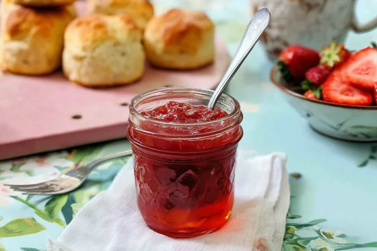 Homemade Strawberry Rhubarb Jam Recipe