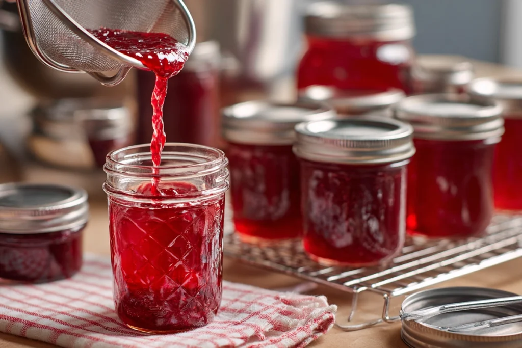 Homemade Strawberry Rhubarb Jam Recipe Canning and Jarring
