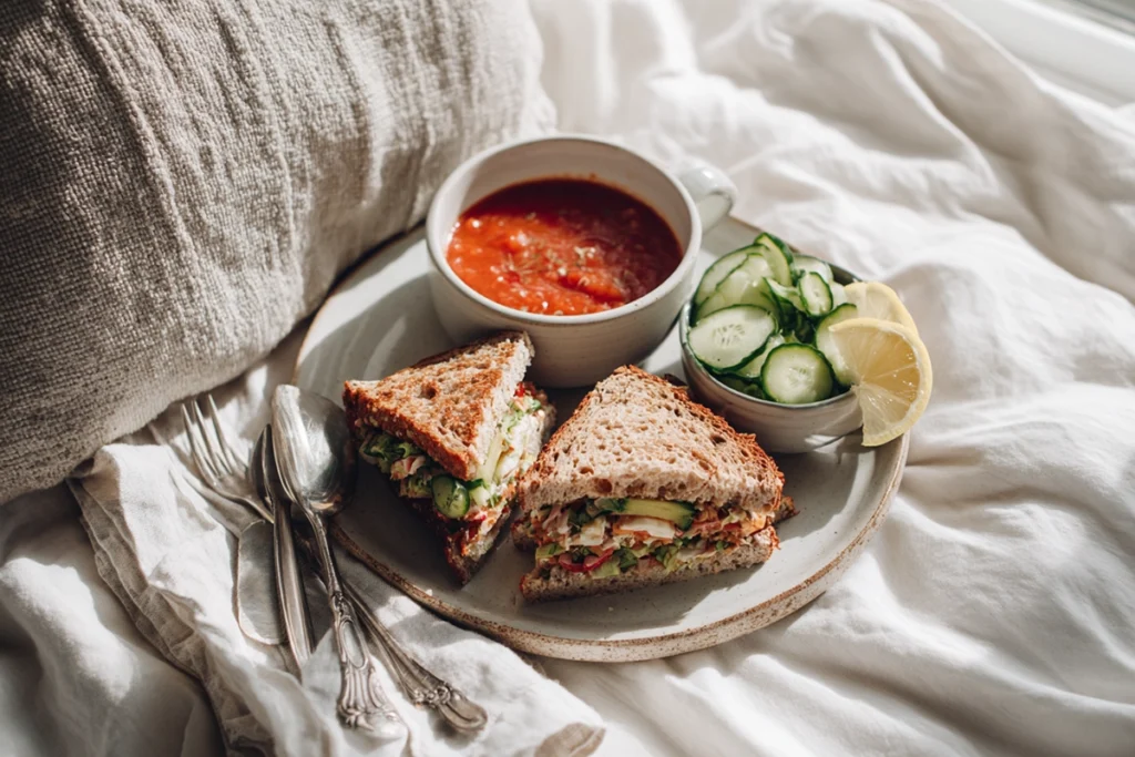 Joe The Juice Tuna Sandwich Copycat Recipe Healthy Lunch Plating Idea