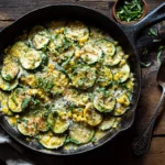 Parmesan Zucchini and Corn