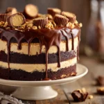 Peanut Butter Chocolate Layer Cake