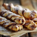 Puff Pastry Nutella Twists