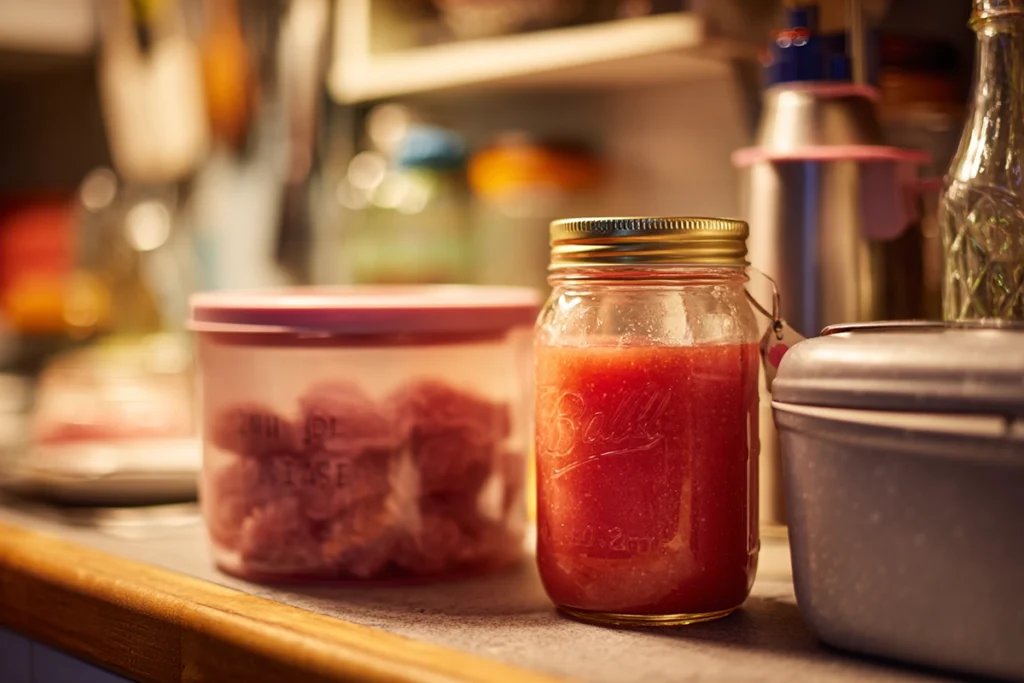 Rhubarb Sauc Storage Options for Rhubarb Sauce
